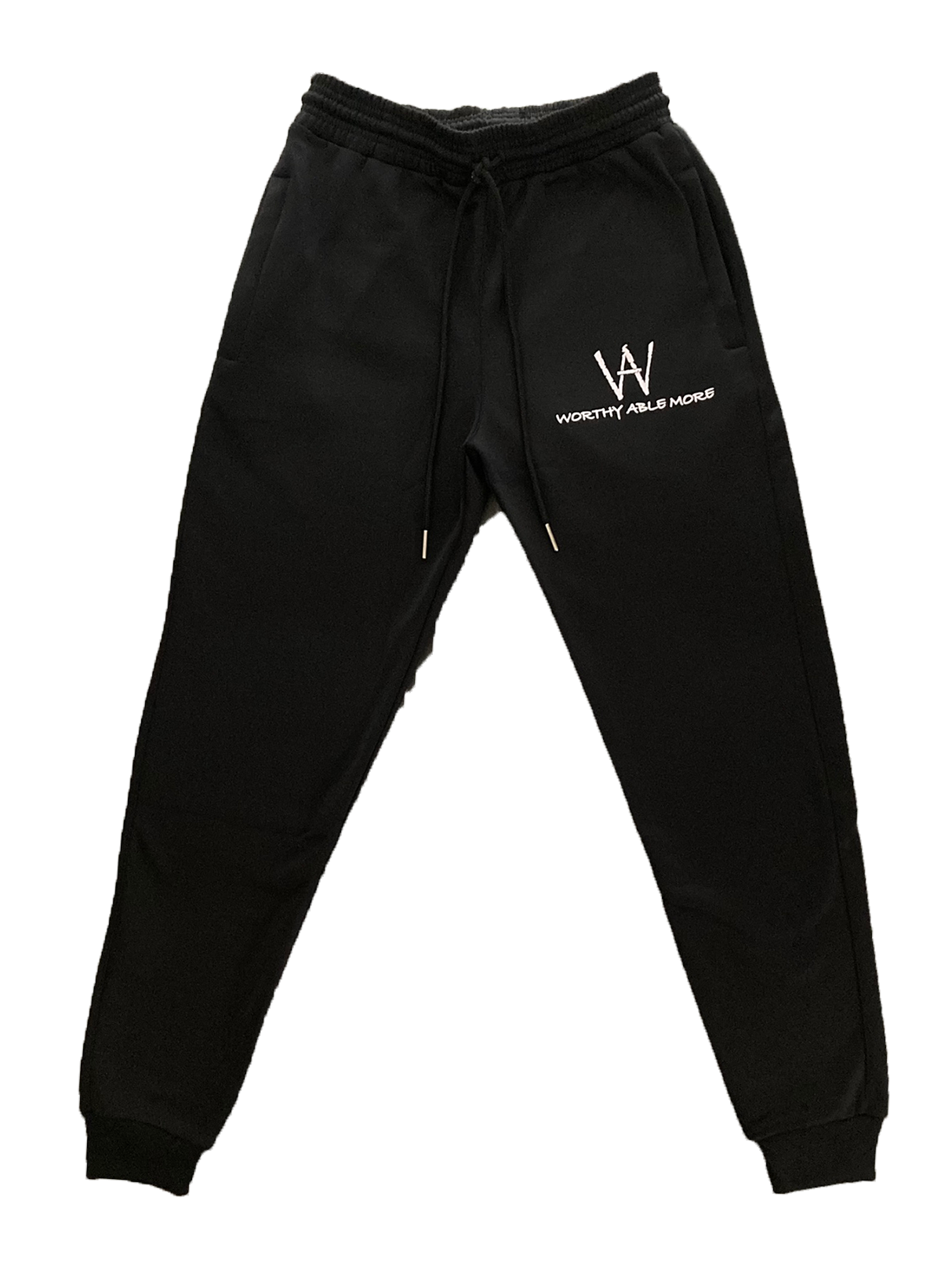 WAM Black Joggers - Slim Fit